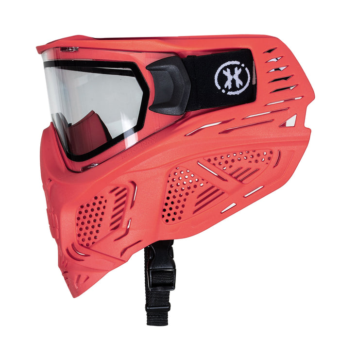 HK Army HSTL SKULL Goggle - Red W/ Clear Lens