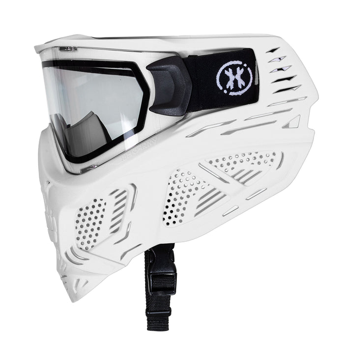 HK Army HSTL SKULL Goggle - White W/ Clear Lens